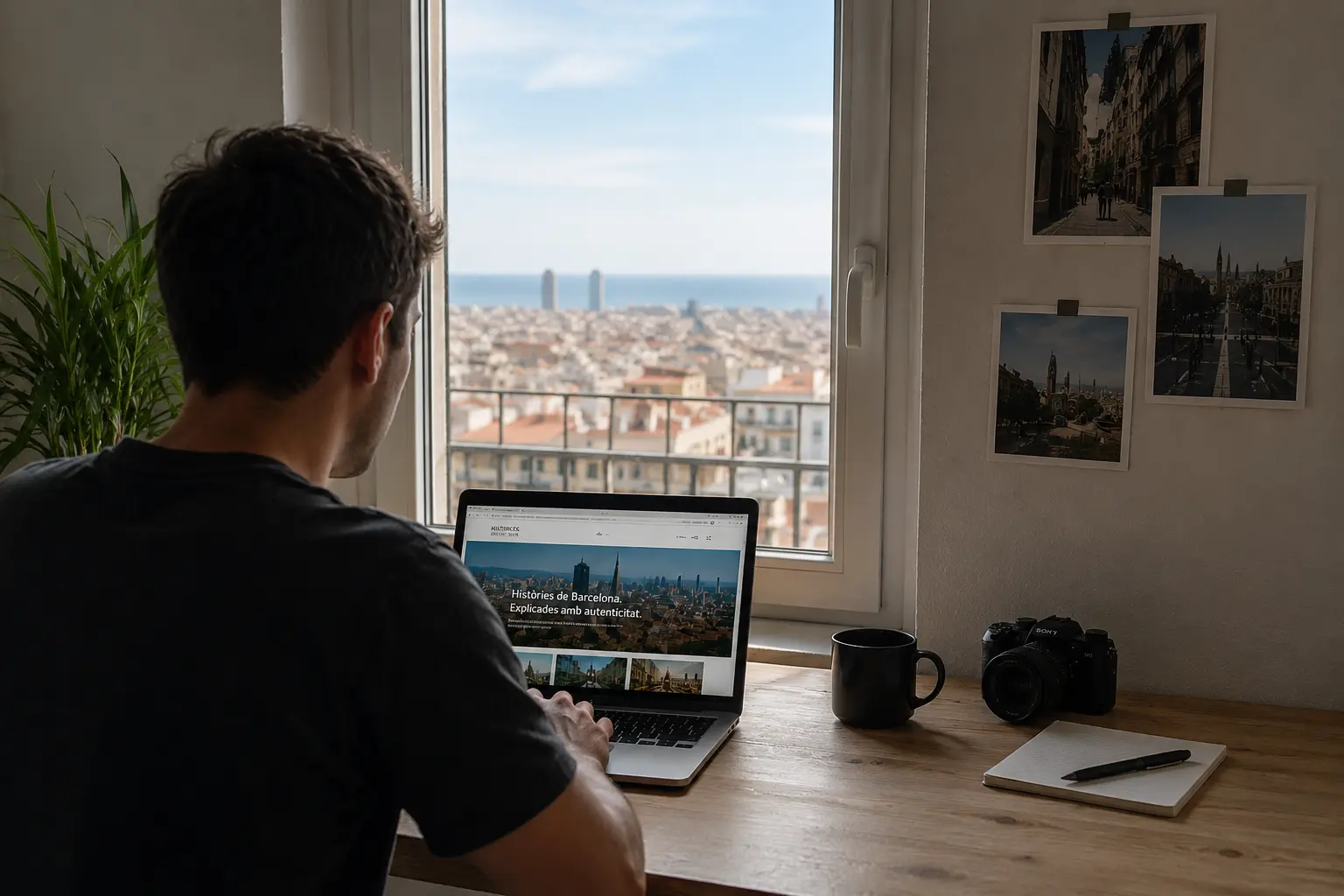 The Son, digital communication and SEO strategy specialist, co-founder of Authentic Barcelona